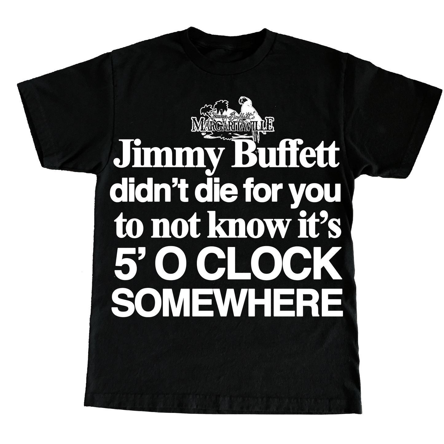 5 O CLOCK 6oz COTTON TSHIRT