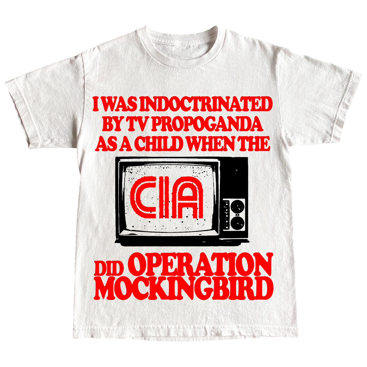 "MOCKINGBIRD" 6oz COTTON TSHIRT