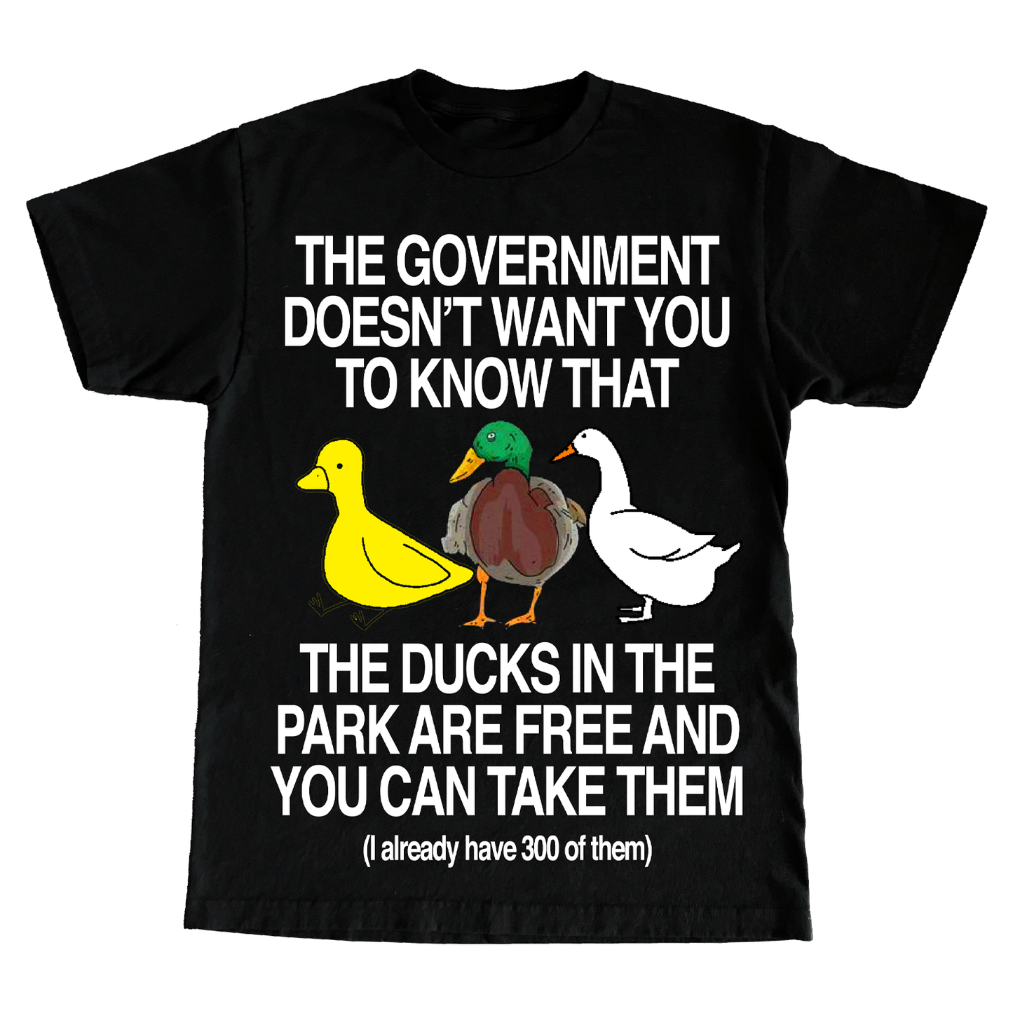 "DUCKS" 7oz cotton shirt