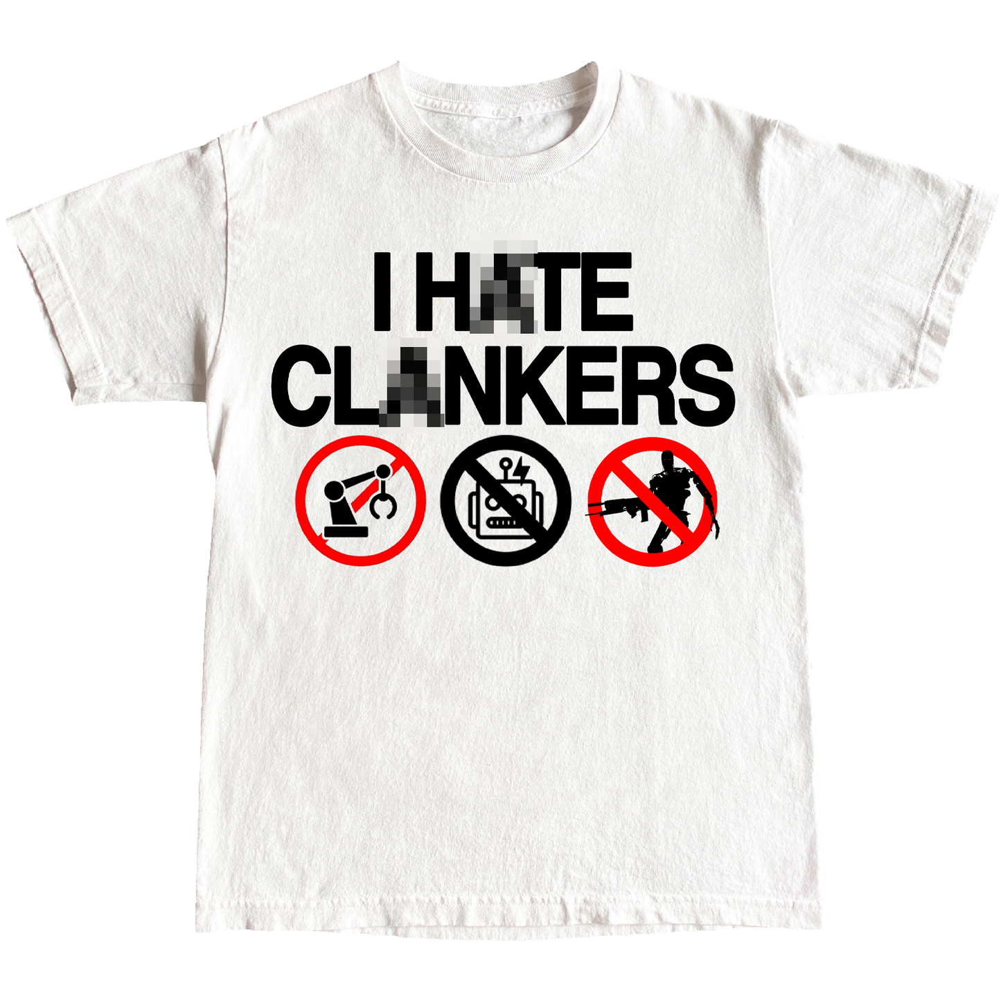 "CLANKERS" 6oz COTTON T-SHIRT