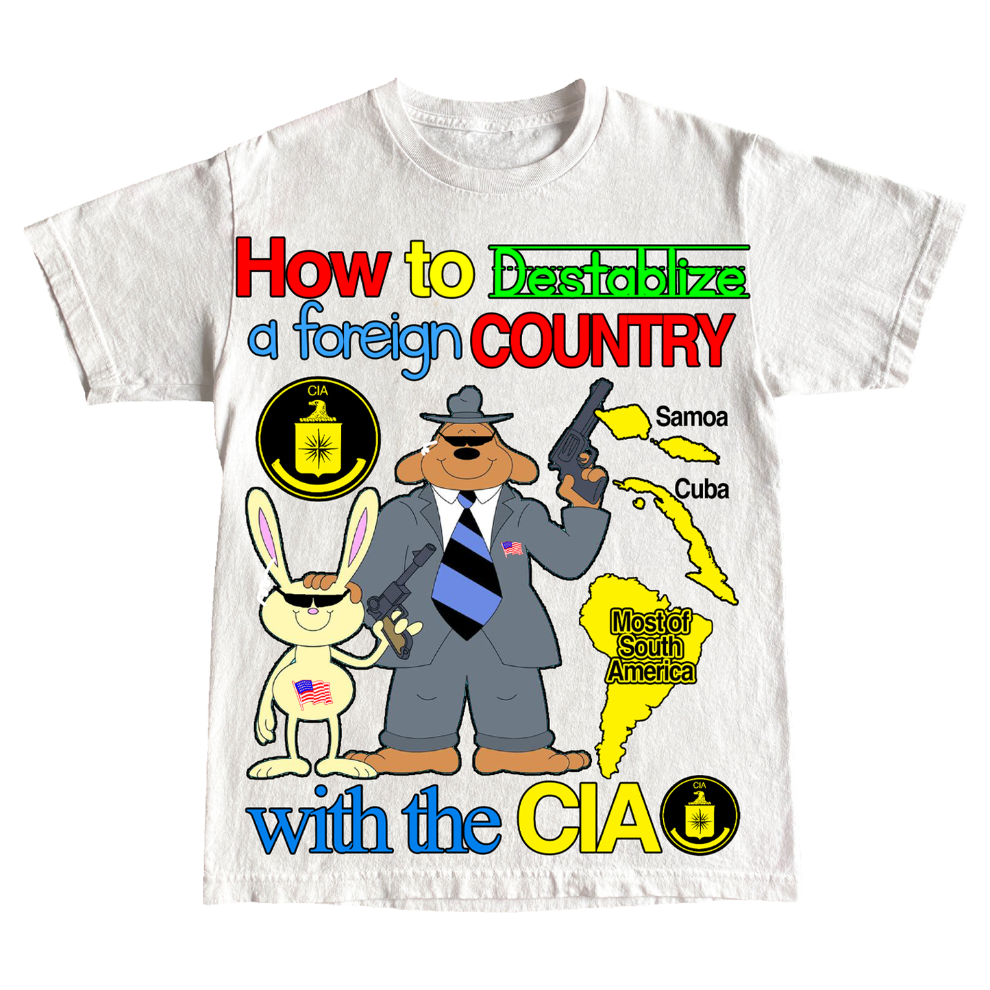 "DESTABILIZE" 6oz Classic Tee