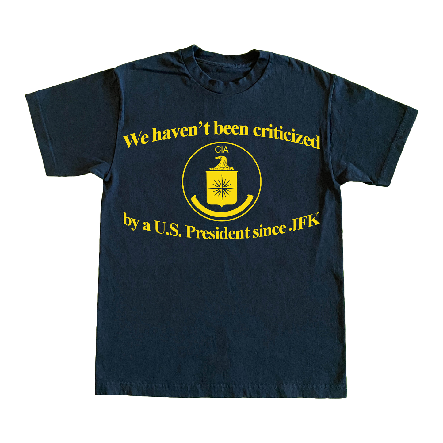 "CIA" 6oz COTTON TSHIRT