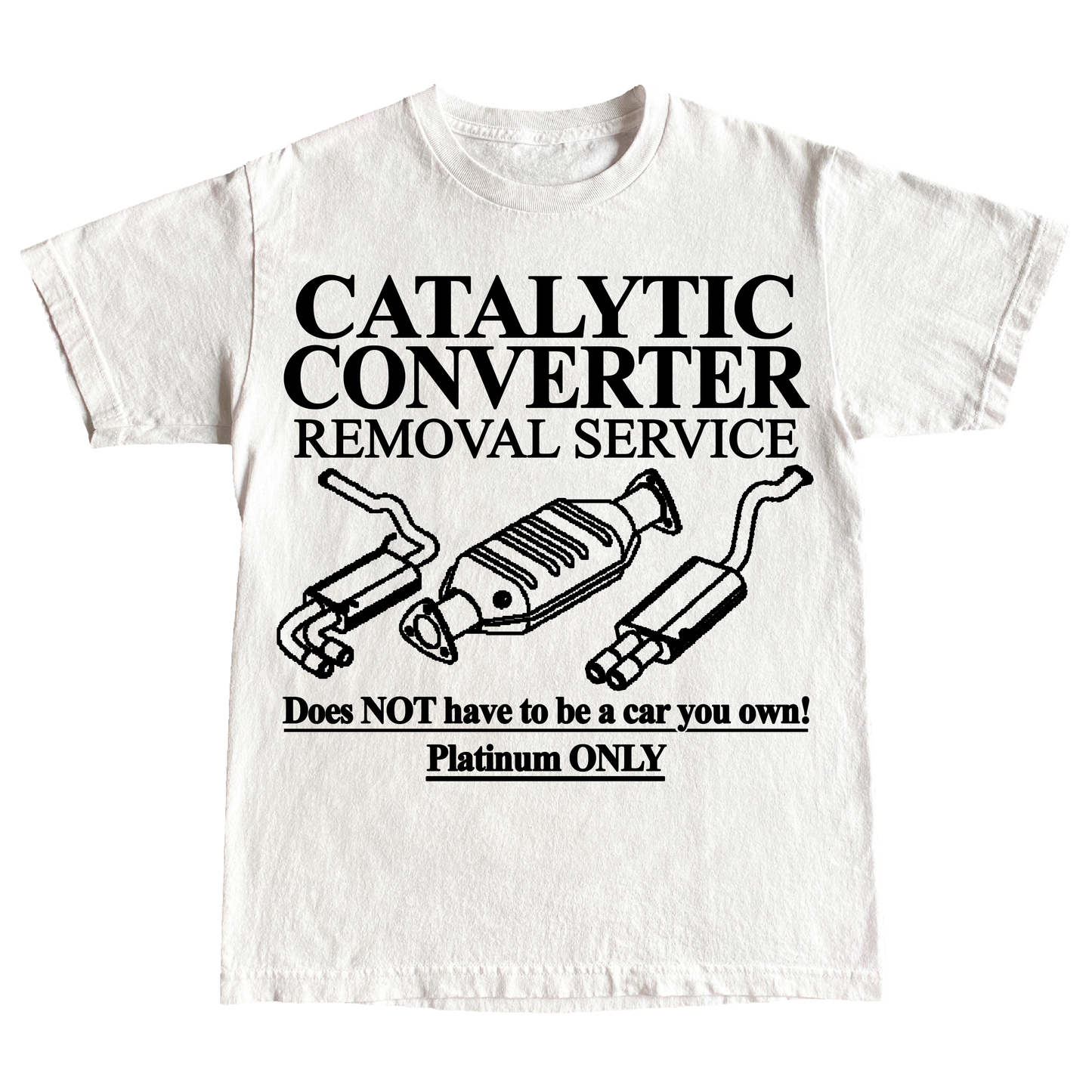 "CATALYTIC" 6oz COTTON TSHIRT