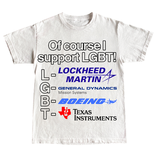 "LGBT" 6oz COTTON T-SHIRT
