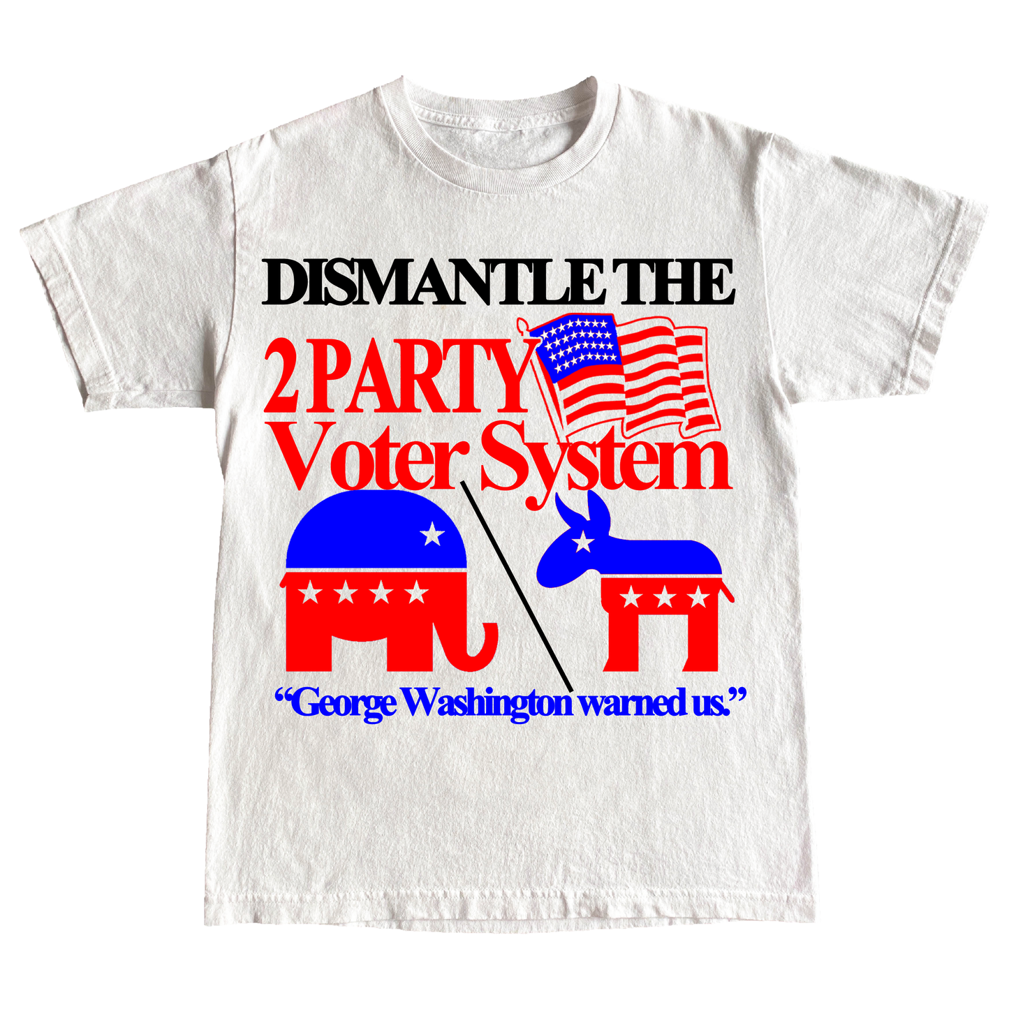 "BIPARTISAN" 6oz Classic Tee