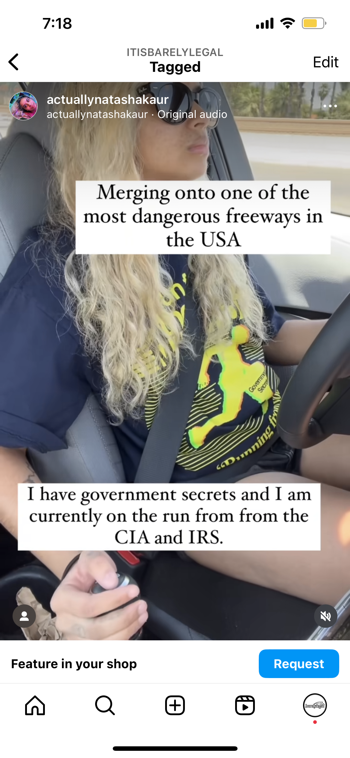 "RUN FROM CIA" Tshirt