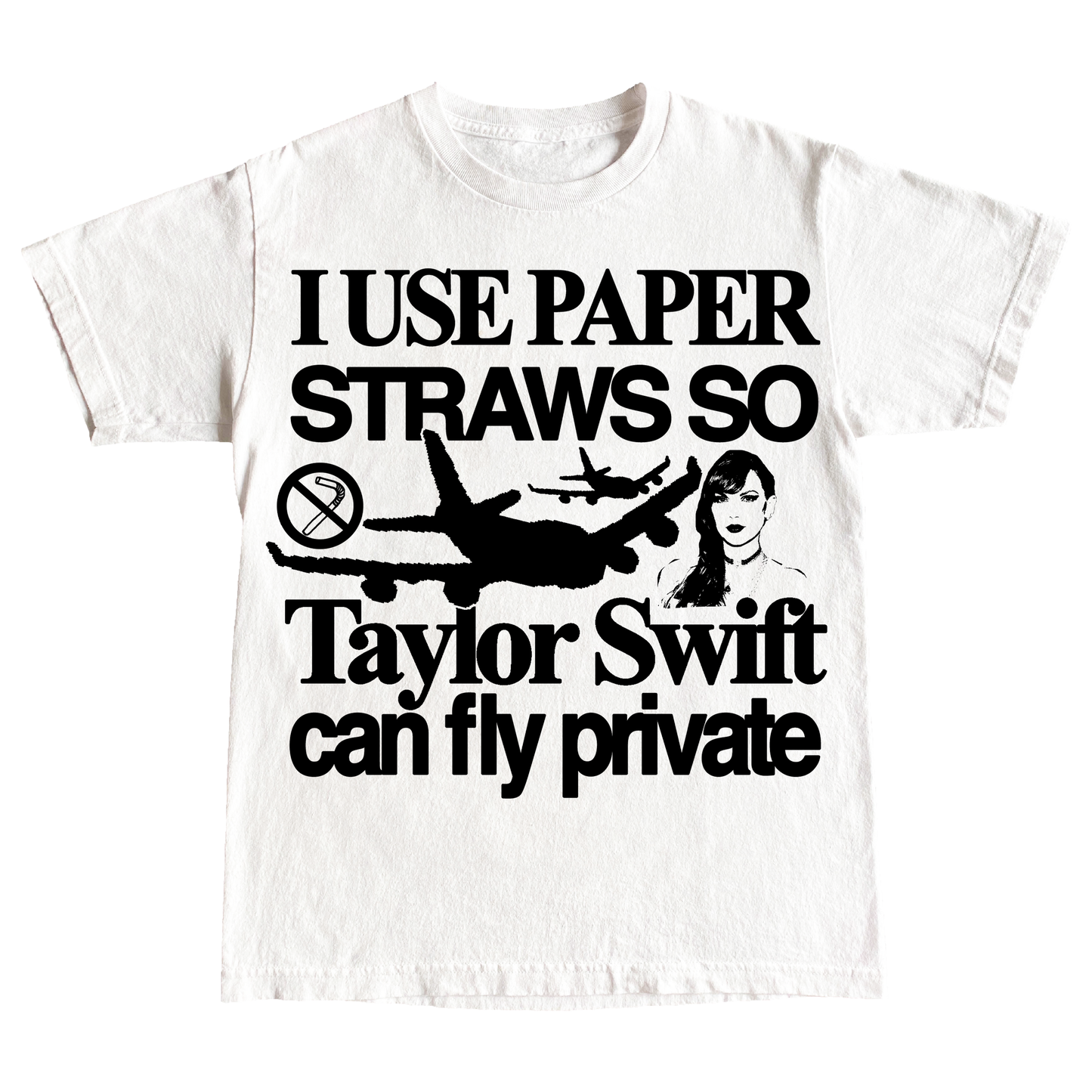 "PRIVATEJET" 6oz COTTON T-SHIRT