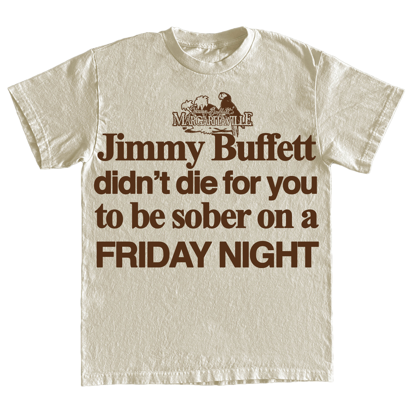 BUFFETT" 6oz COTTON T-SHIRT