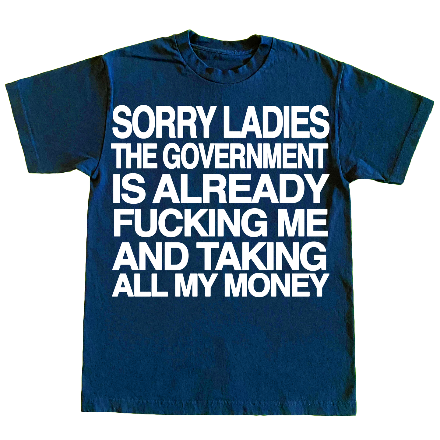 "GOVERNMENT" 6oz Classic Tee