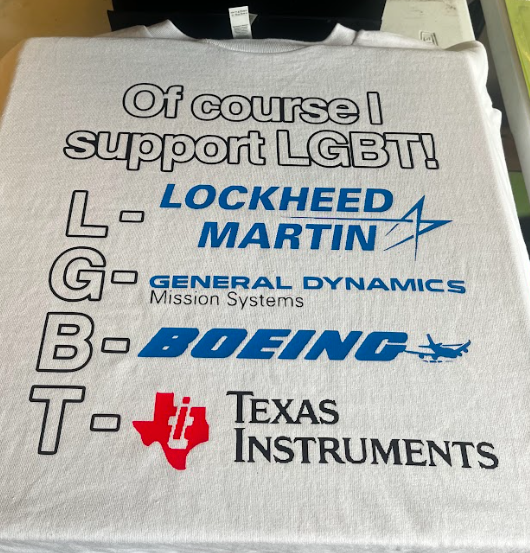 "LGBT" 6oz COTTON T-SHIRT