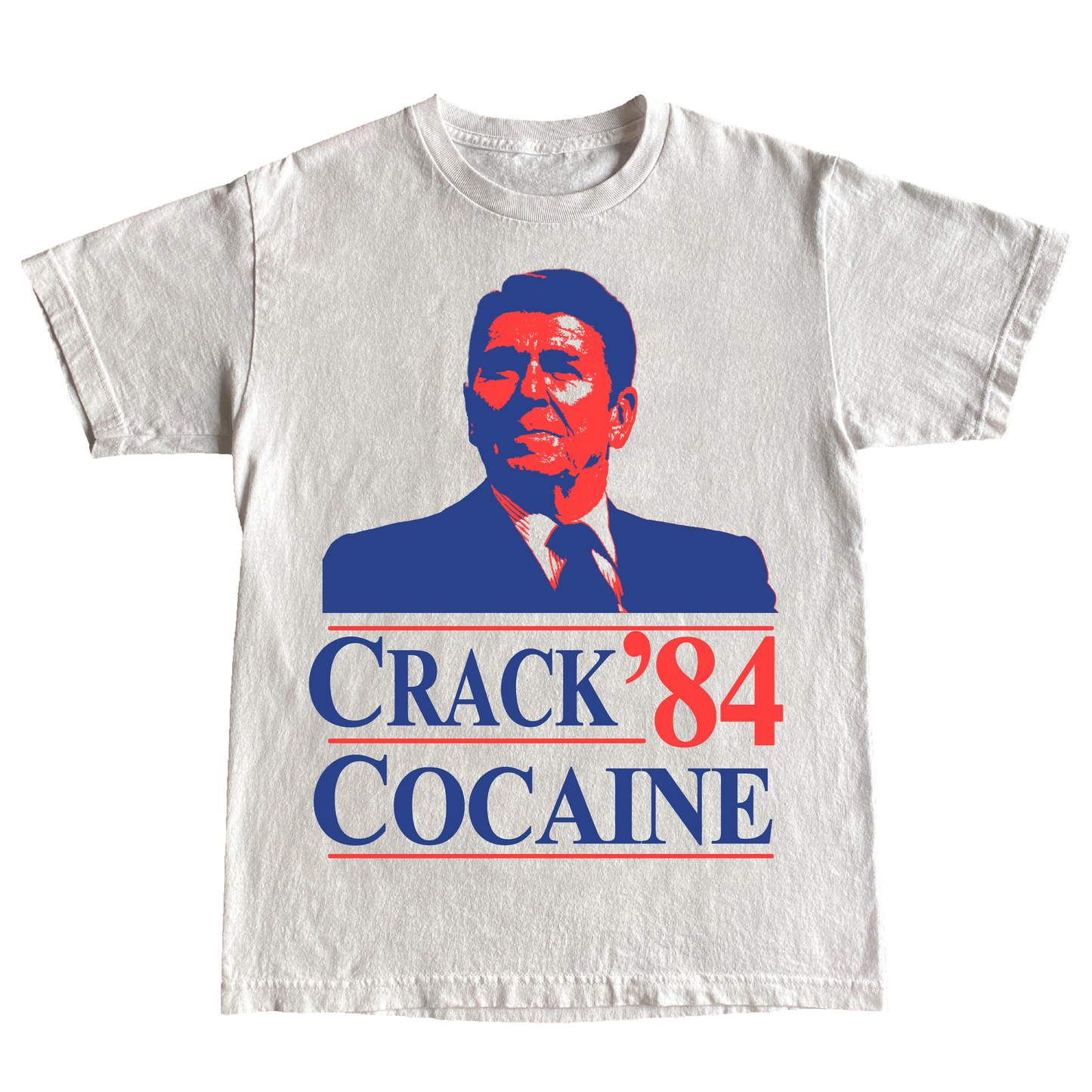 "CRACK" 6oz COTTON TSHIRT