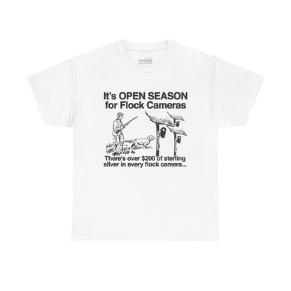 "FLOCK" 6oz COTTON T-SHIRT