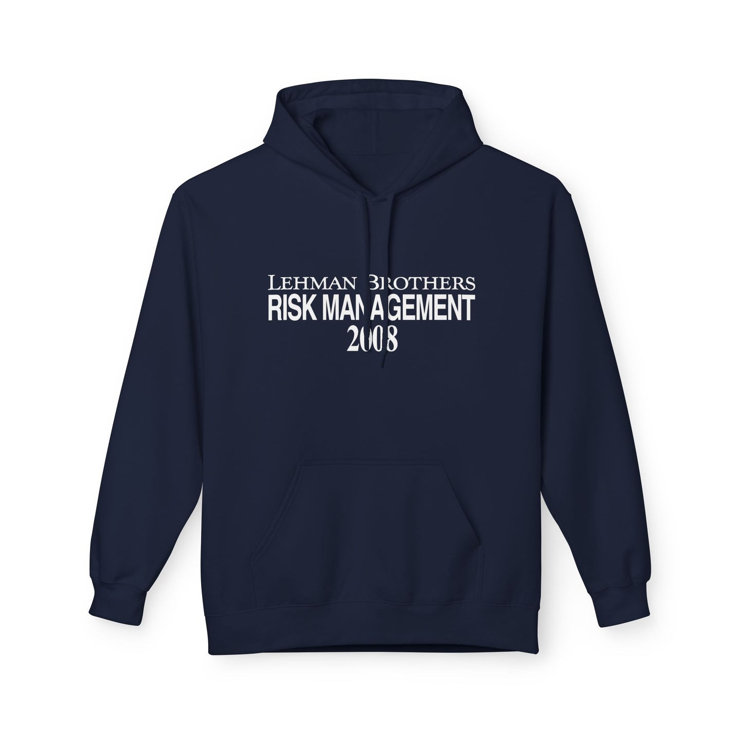 LEHMAN BROS 8oz HOODIE