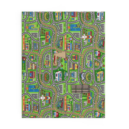 City Roadmap Puzzle – Kids' Play Mat Jigsaw (120/252/500 pcs)