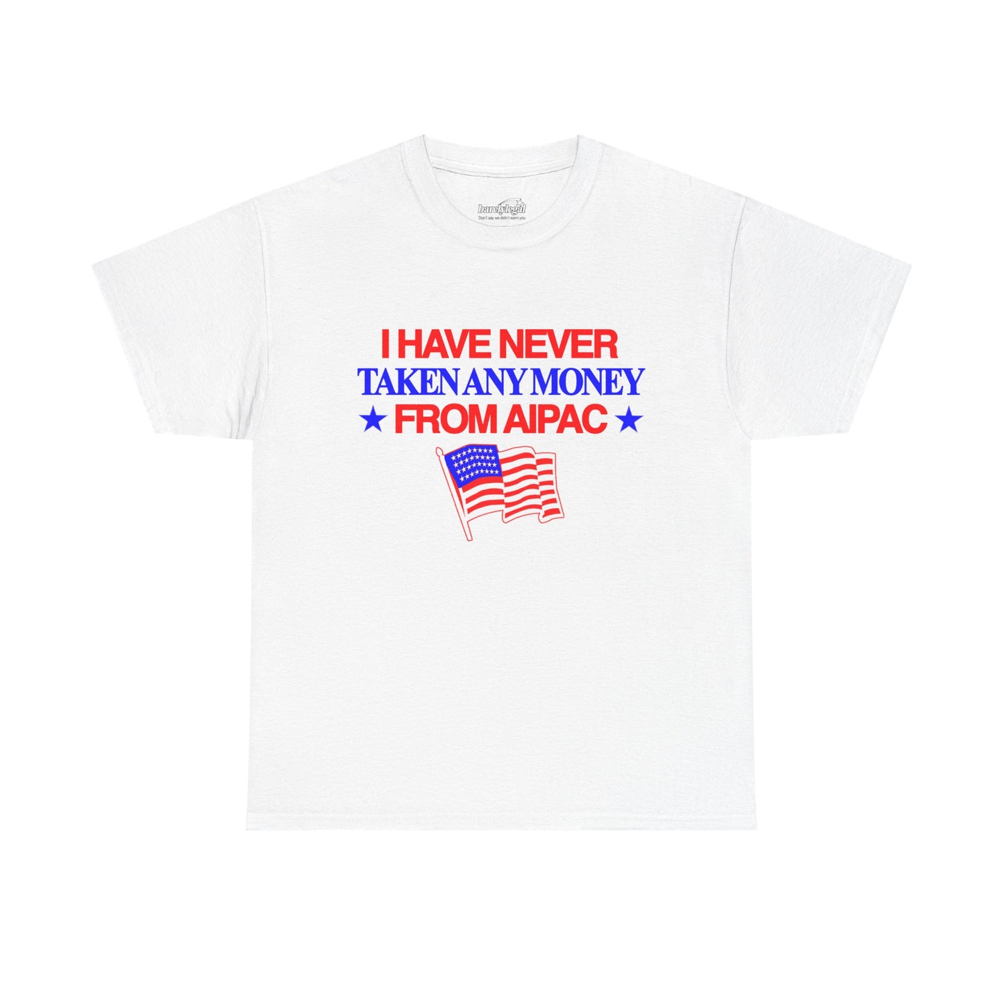"AIPAC" 6oz COTTON T-SHIRT