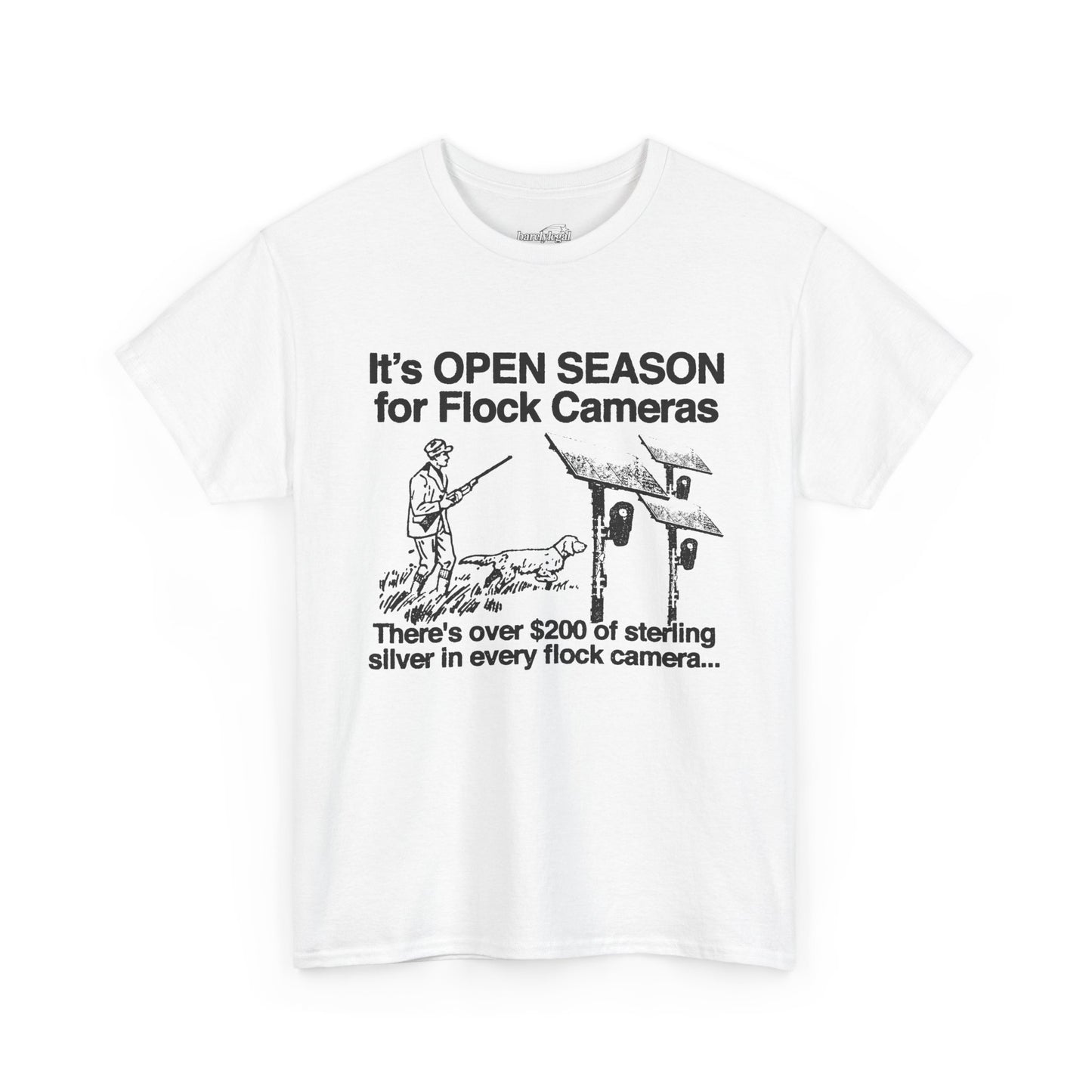 "FLOCK" 6oz COTTON T-SHIRT