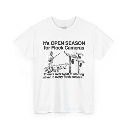 "FLOCK" 6oz COTTON T-SHIRT