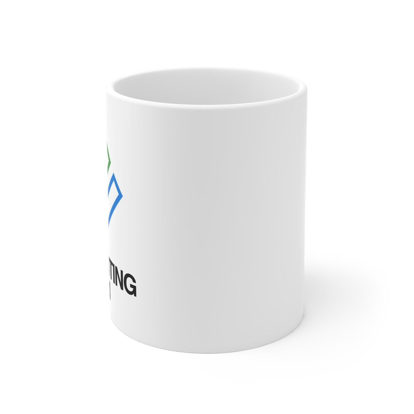 Enron Accounting 2001 Mug - Novelty Corporate Logo Coffee Cup