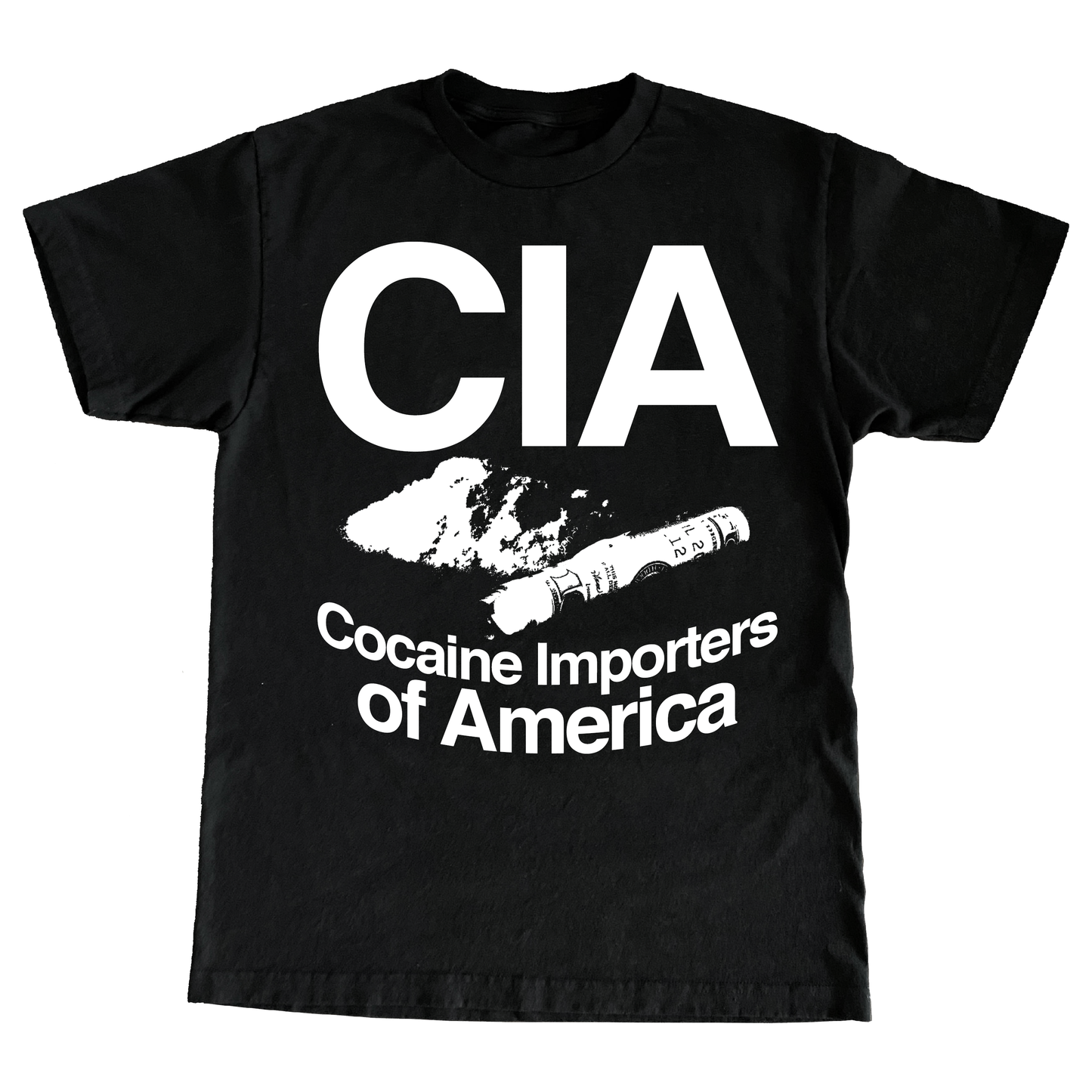 "COCAINE" 6oz COTTON TSHIRT