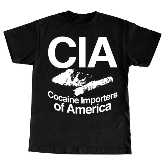 "COCAINE" 6oz COTTON TSHIRT
