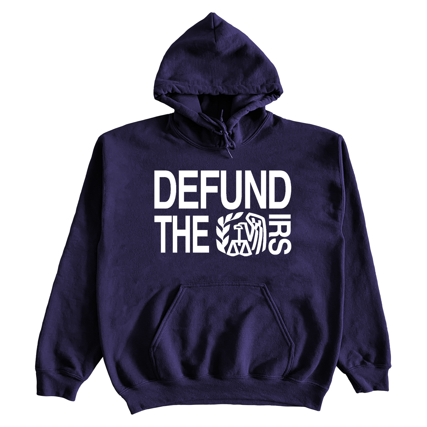 DEFUND THE IRS 8oz HOODIE