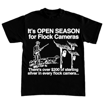 "FLOCK" 6oz COTTON T-SHIRT