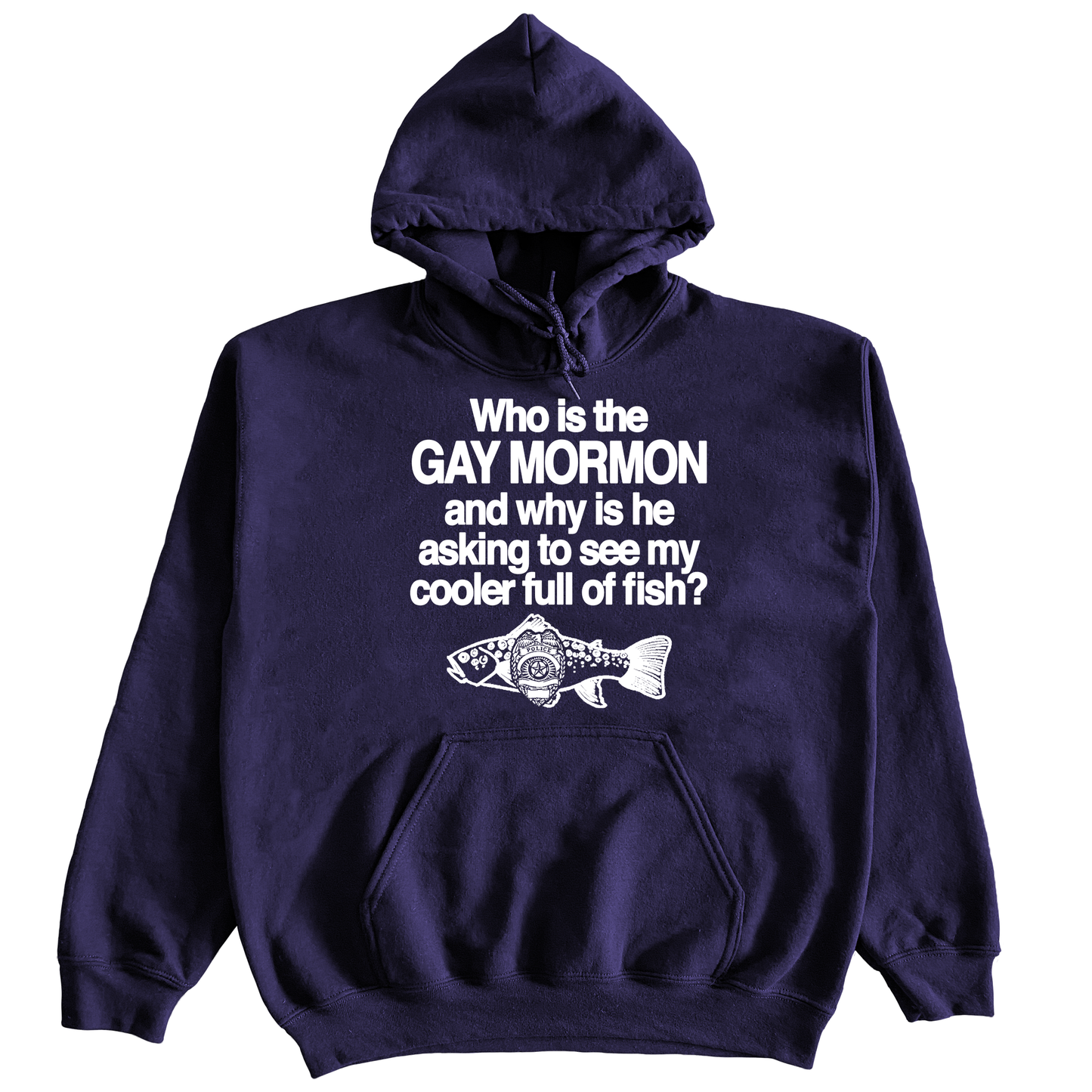 GAY MORMON 8oz HOODIE