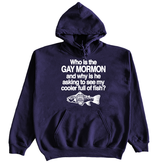 GAY MORMON 8oz HOODIE