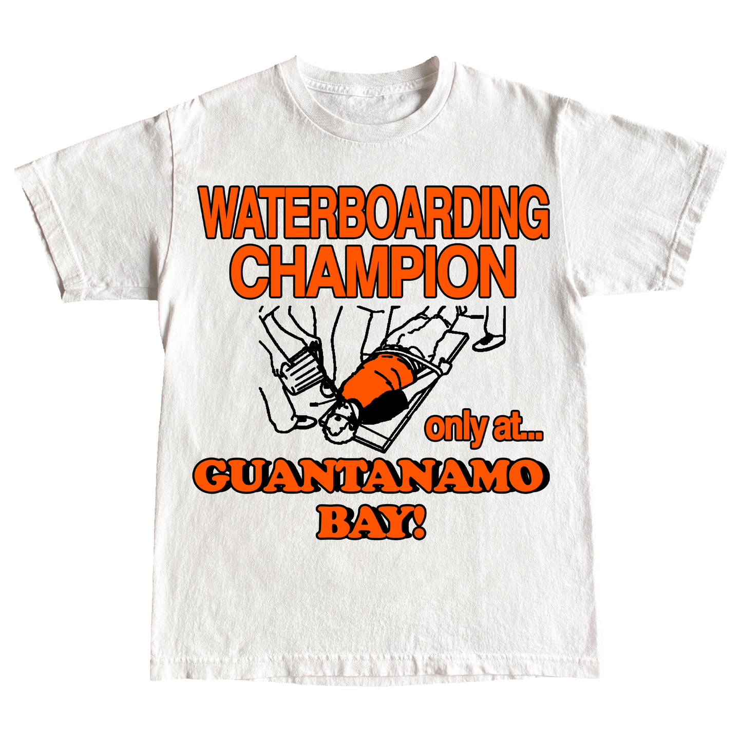 "GUANTANAMO" 6oz COTTON T-SHIRT