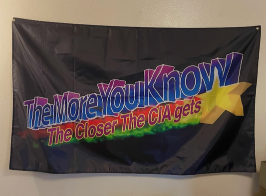 THE MORE YOU KNOW FLAG
