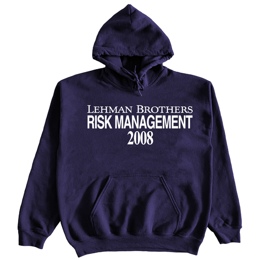 LEHMAN BROS 8oz HOODIE