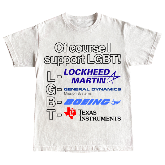 "LGBT" 6oz COTTON T-SHIRT