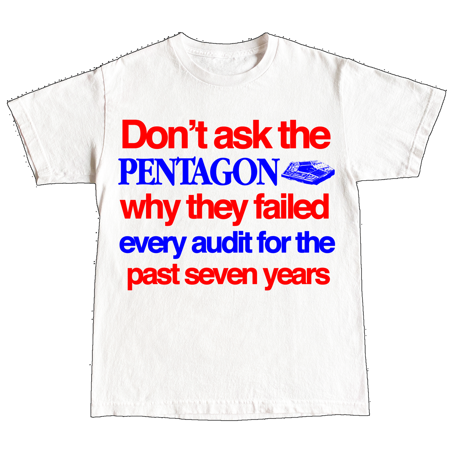 "PENTAGON" 6oz COTTON T-SHIRT