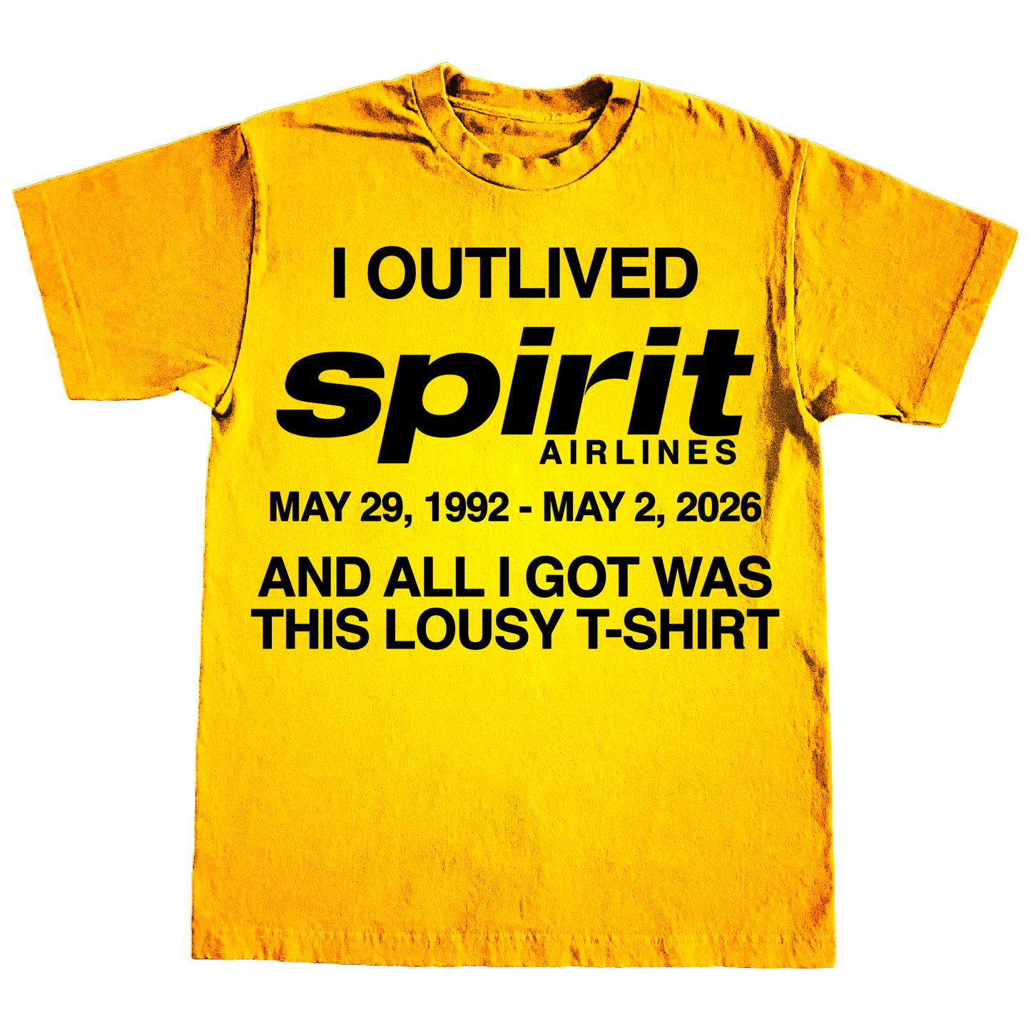 "SPIRIT" 6oz COTTON T-SHIRT