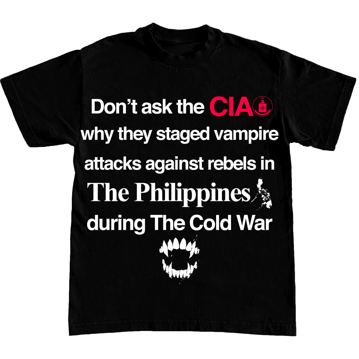 "VAMPIRE" 6oz COTTON TSHIRT