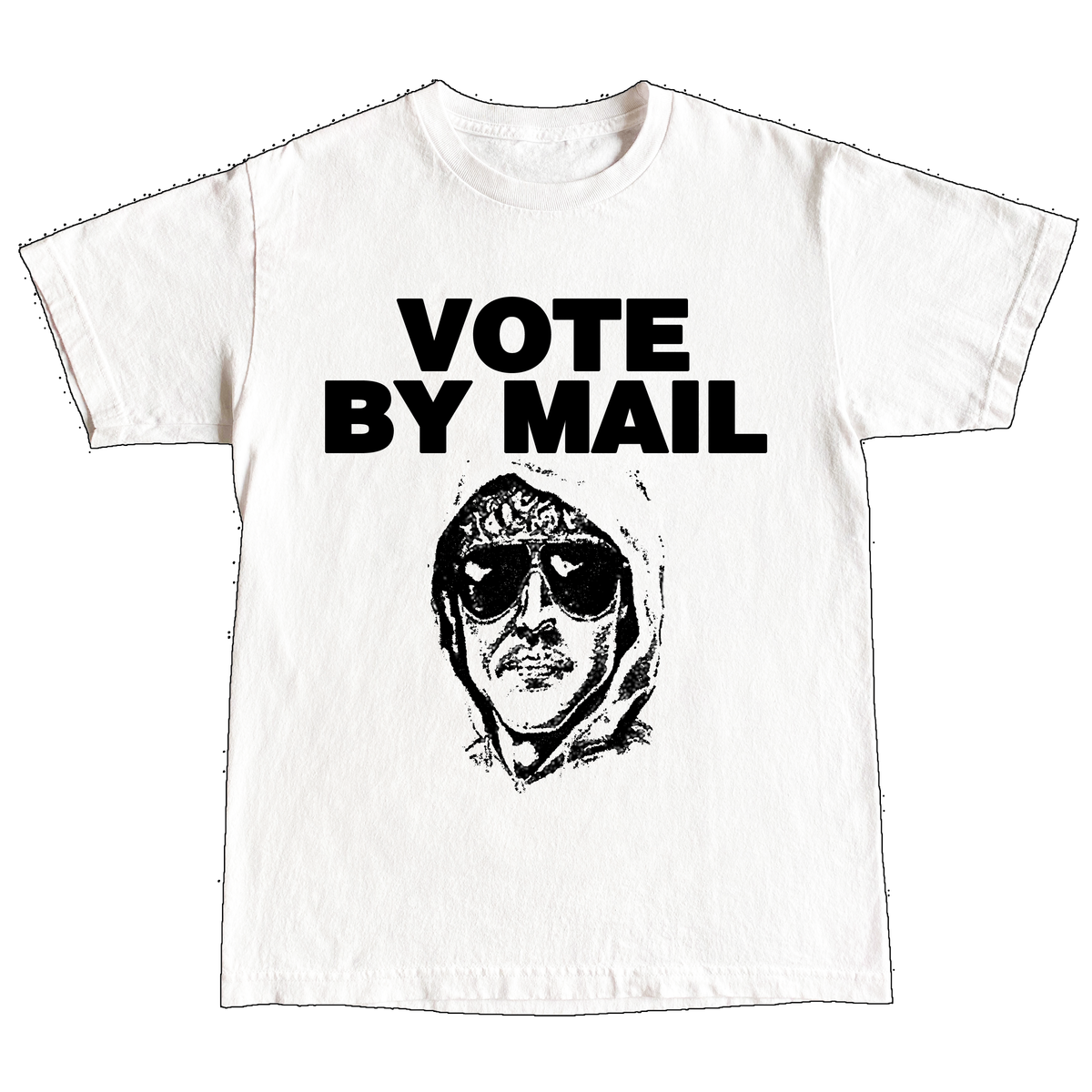 "VOTE BY MAIL" 6oz COTTON T-SHIRT