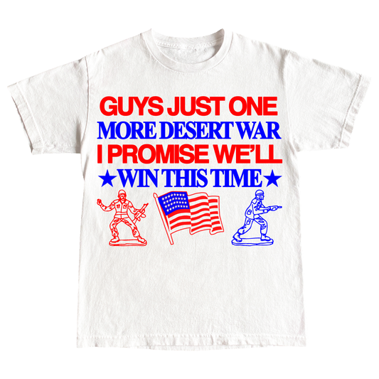 DESERT WAR" 6oz COTTON T-SHIRT