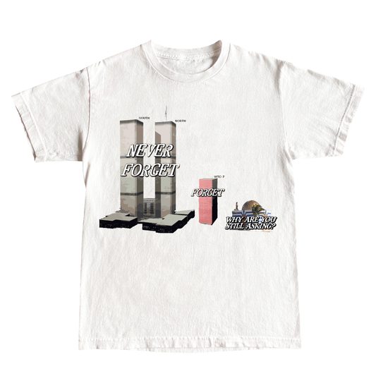 "DONT FORGET" 6oz COTTON T-SHIRT
